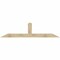 Ekena Millwork Portland Rough Sawn Timber Gable Bracket, Douglas Fir, 96"W x 24"H x 6"D x 6"F, 6/12 Pitch GBW096X24X0606POR00RDF - alternate 1